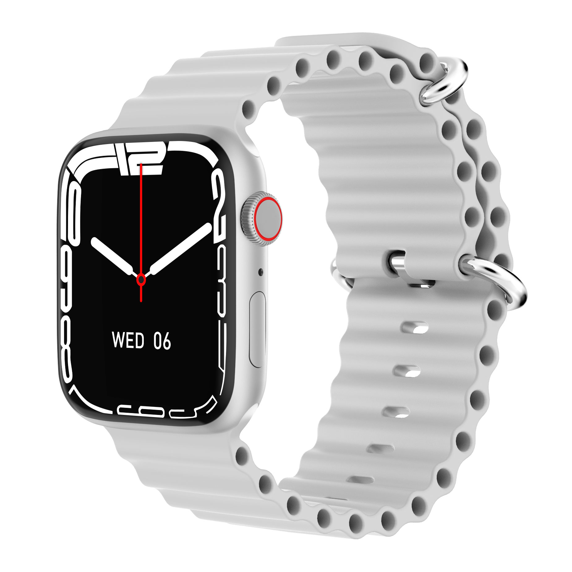 Smart Watch Grow Home 27 Pro Silicona Blanca