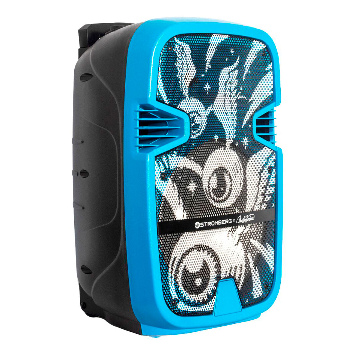 Parlante Portátil Bluetooth Stromberg Look 60W Azul