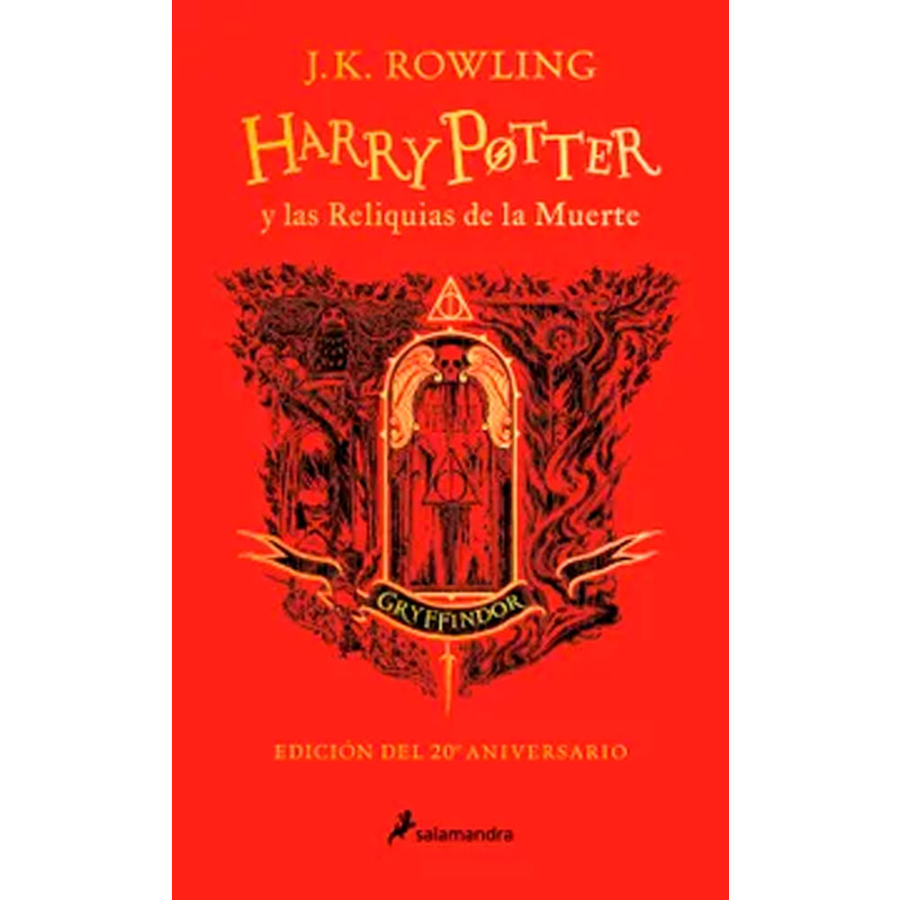Libro Harry Potter y Las Reliquias De La Muerte Edición Gryffindor Autor J. K. Rowling