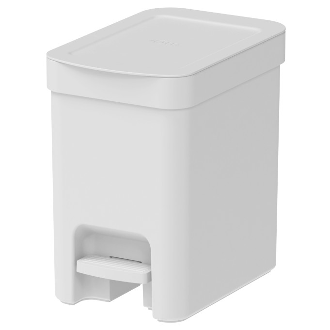 Cesto de Residuos OU Trium 6 Lts Blanco