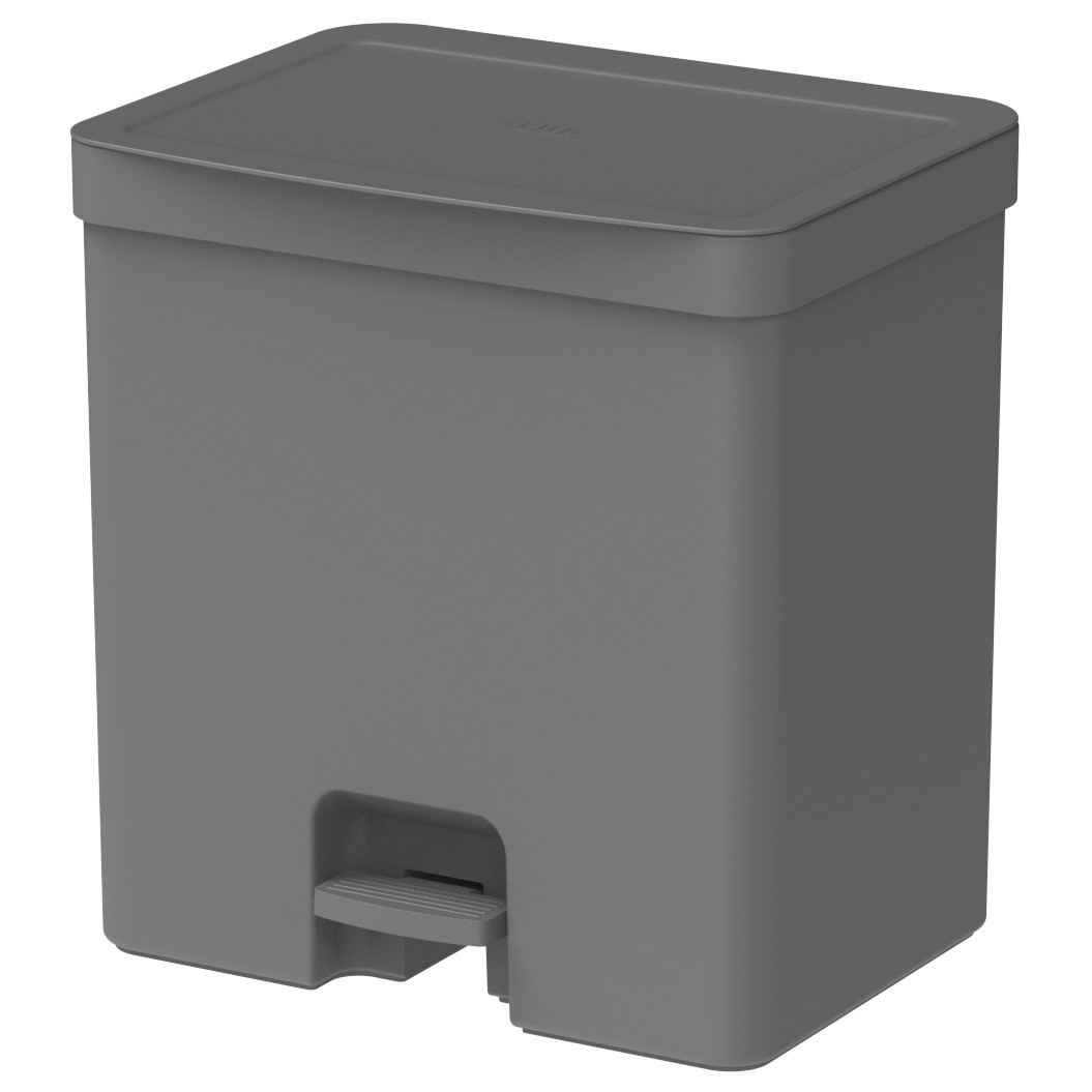 Cesto de Residuos OU Trium 20 Lts Gris