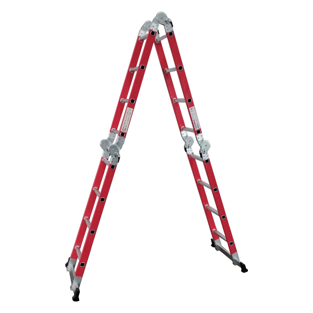 Escalera de Aluminio Gamma Articulada Dieléctrica 16 Escalones