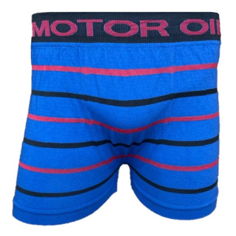 Boxer Hombre Motor Oil Rayado Talle M-XL