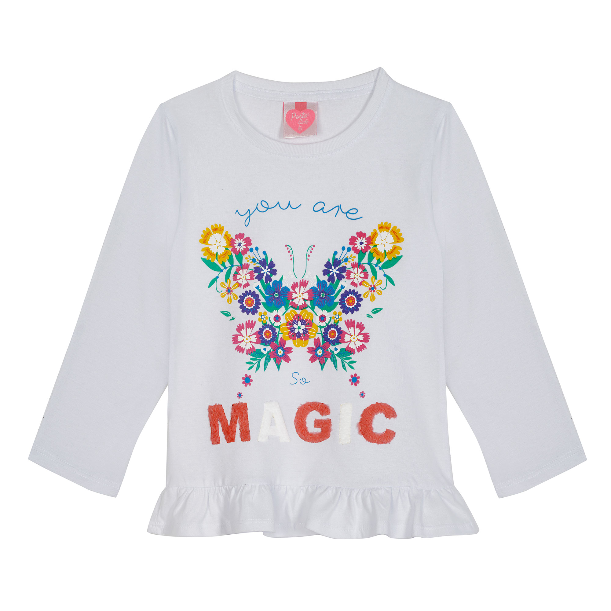 Remera Niña Coconaut Manga Larga Talle 4-16