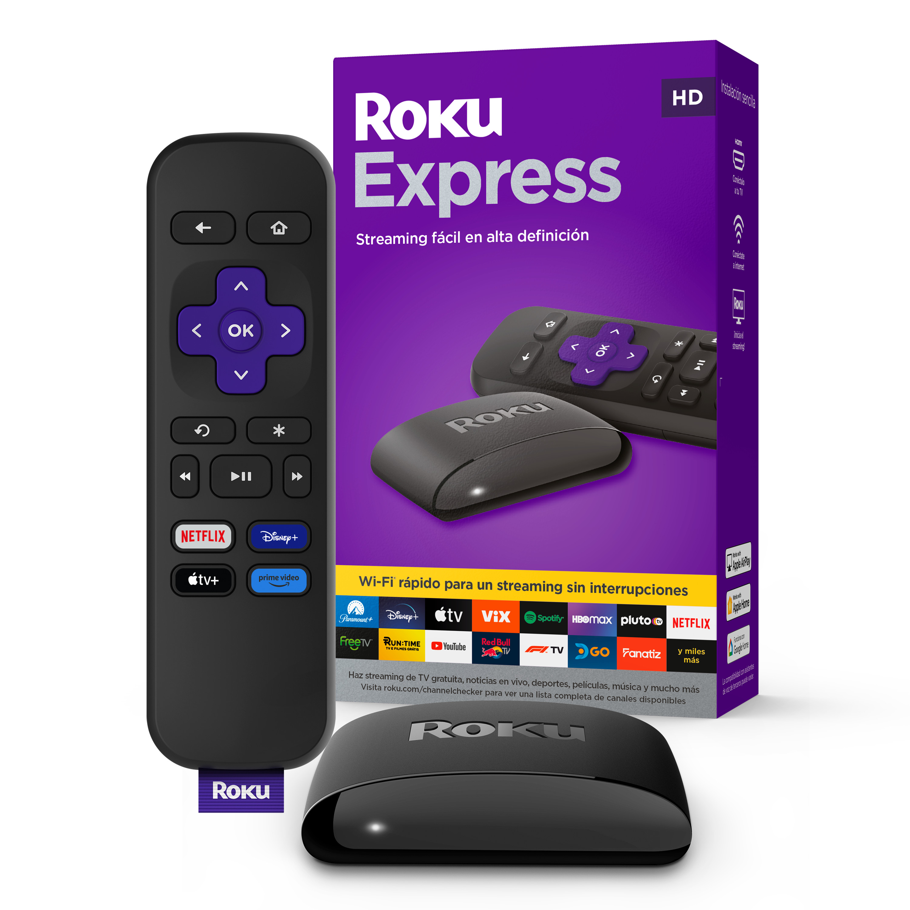 Reproductor Streaming Roku Express 3960