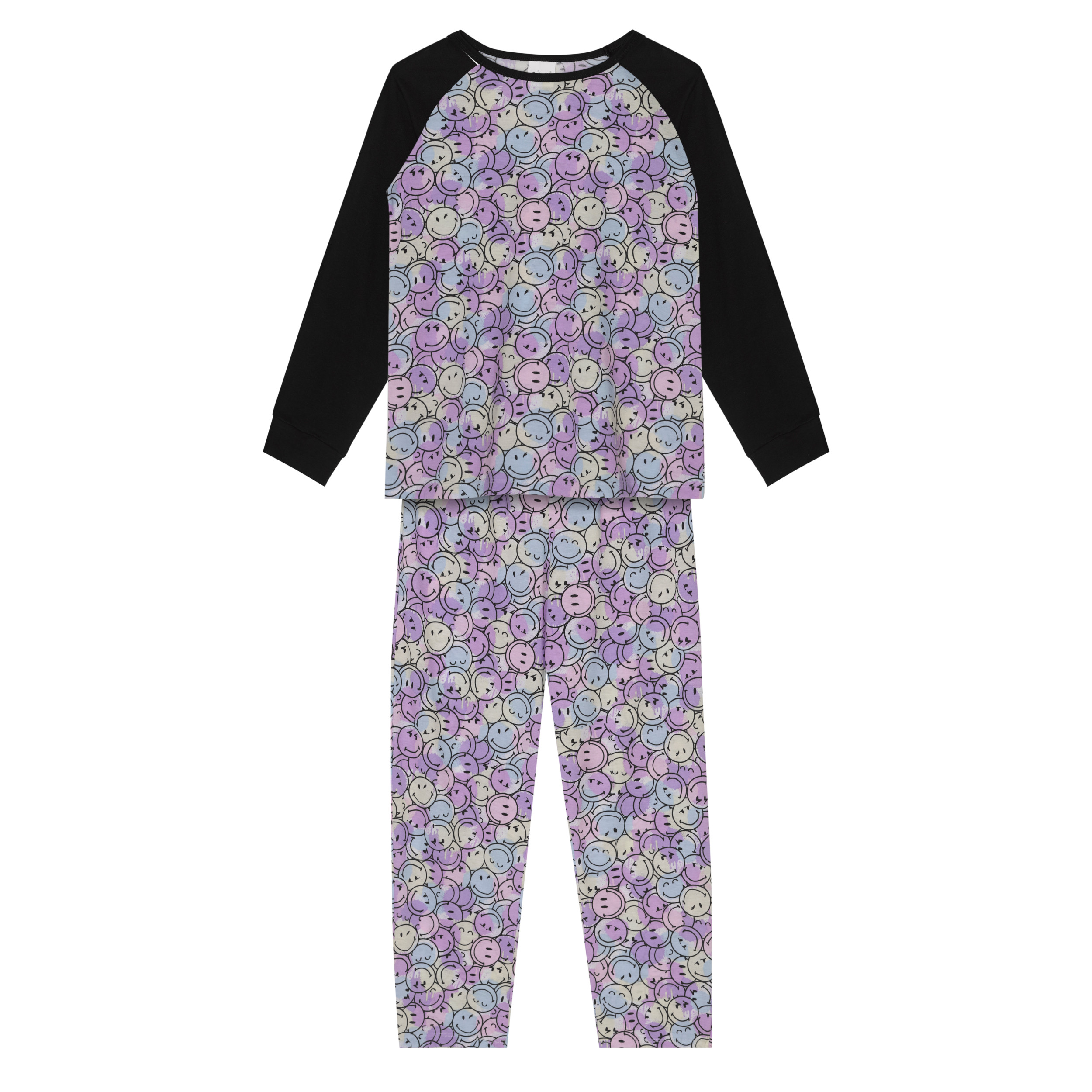 Pijama Niña Emmy Manga Larga con Estampa Talle 4-14