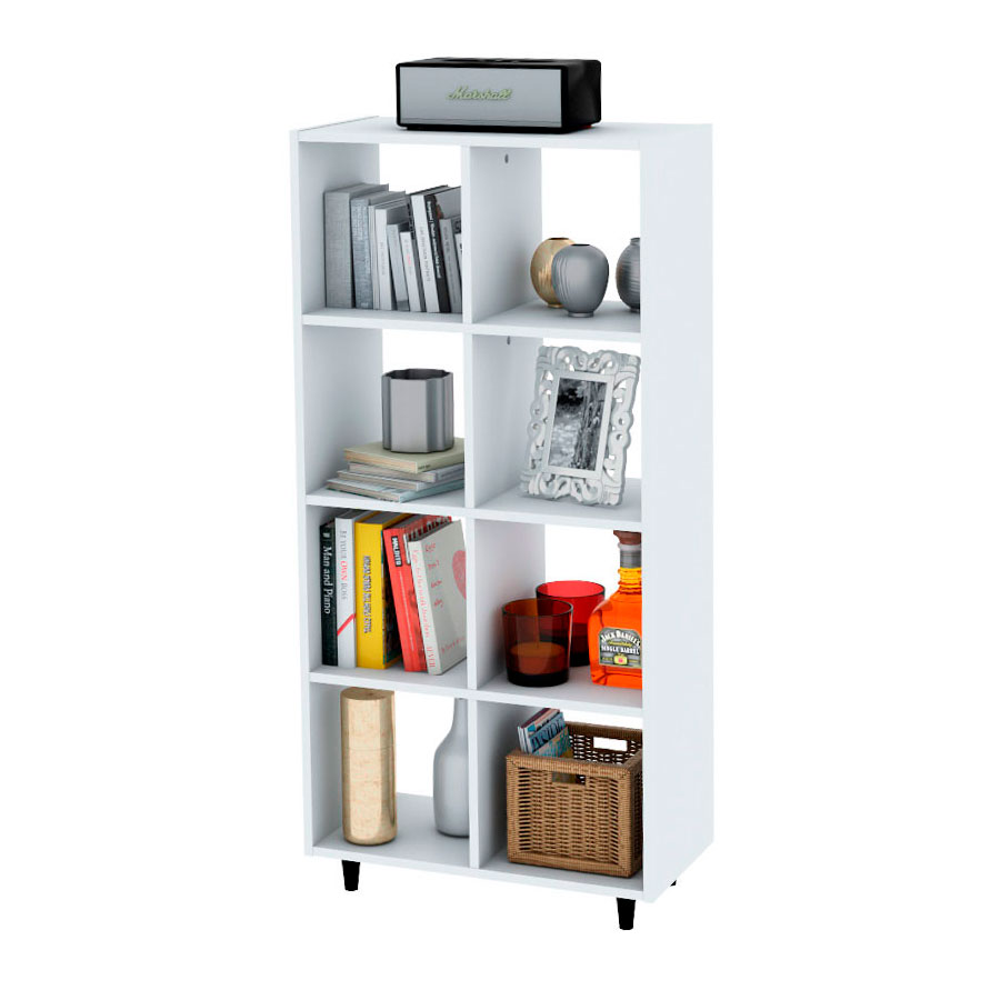 Biblioteca Centro Estant Blanco 6008BL