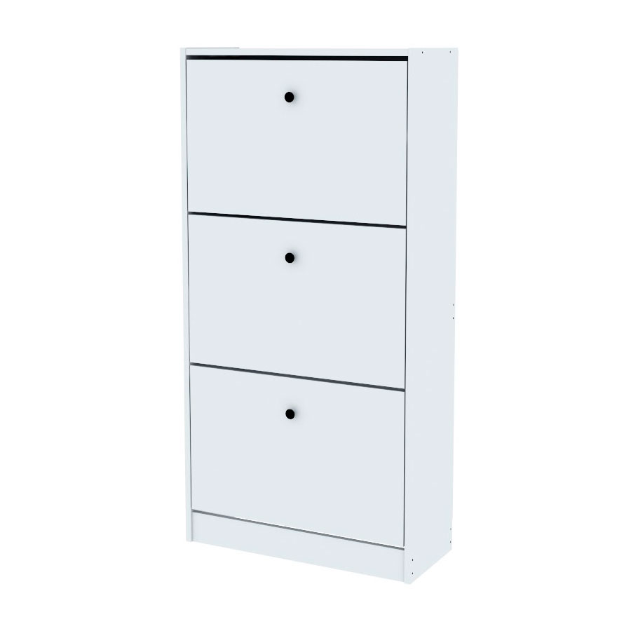 Zapatero Centro Estant 18 Pares Blanco