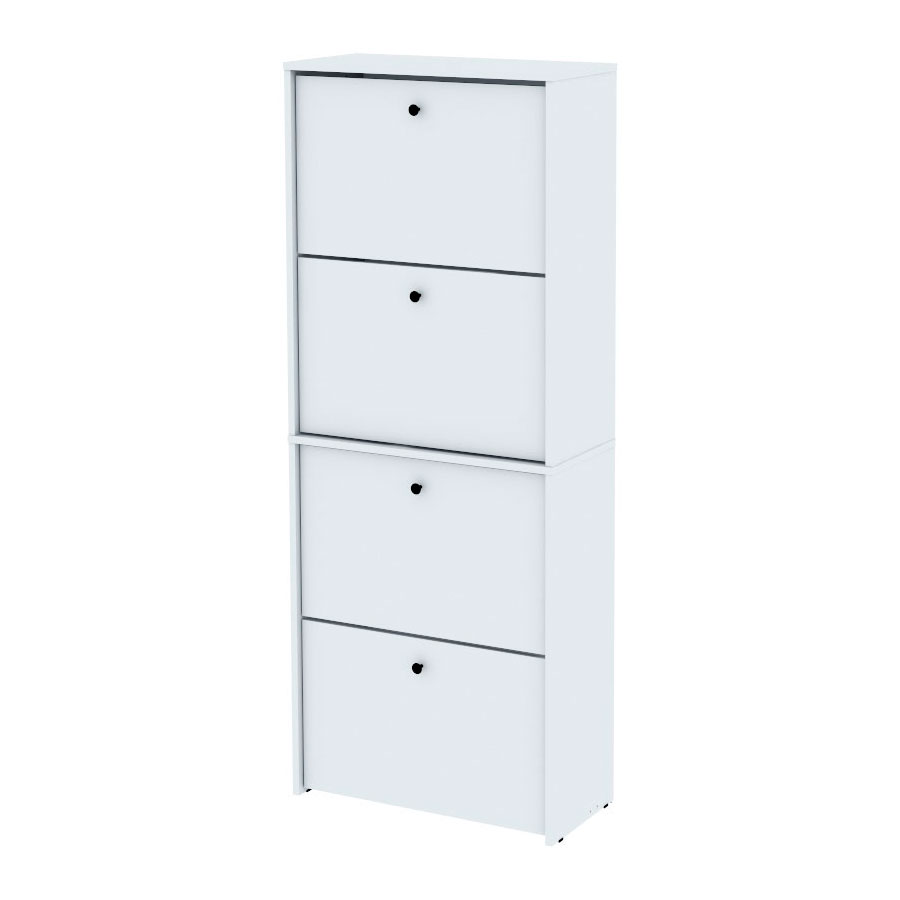 Zapatero Centro Estant 24 Pares Blanco