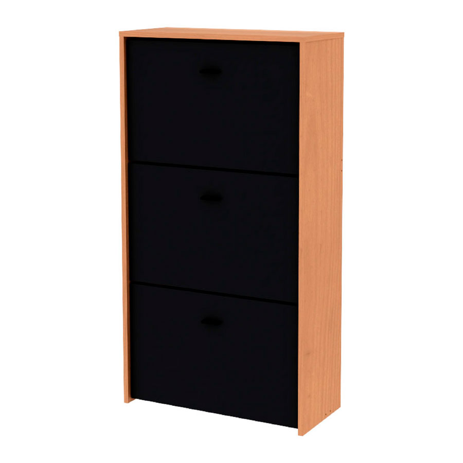 Zapatero Centro Estant 18 Pares Negro