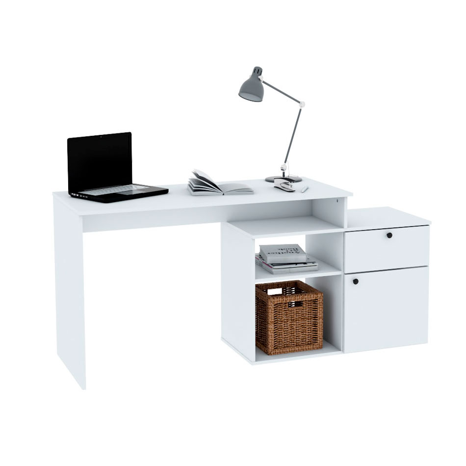 Escritorio Centro Estant Milan Blanco