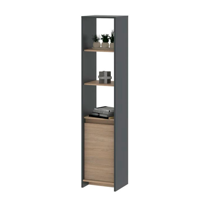 Organizador Dielfe 1 Puerta Niza Gris CPN040