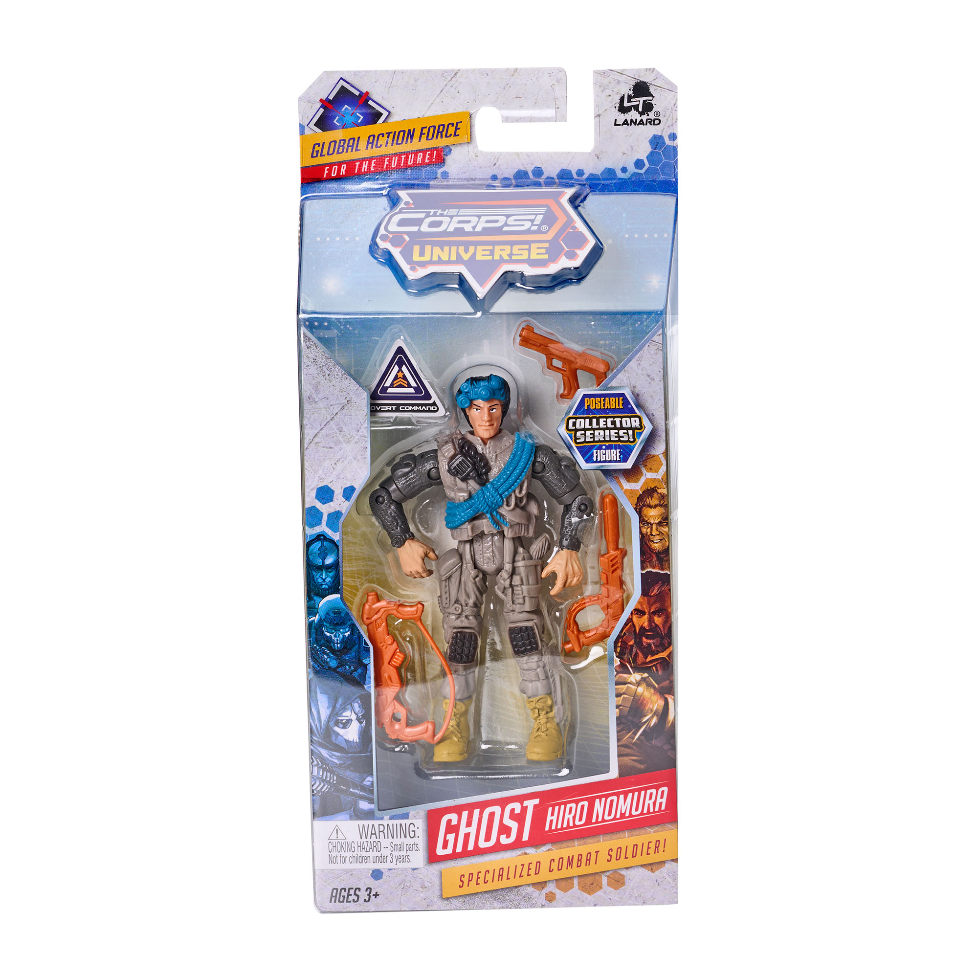 Figura de Acción Combate Ghost