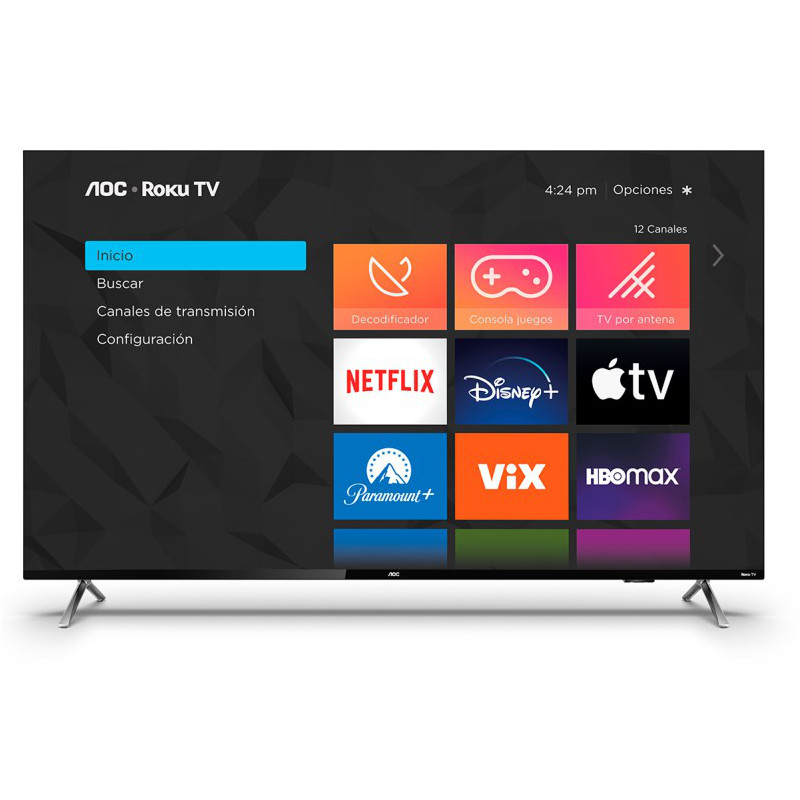 TV 50" AOC 4K UHD IU Roku 50U6125/77G