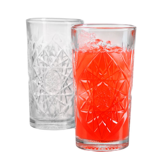 Set de Vasos Trago Largo x4 Unid. Hobstar 470 Ml