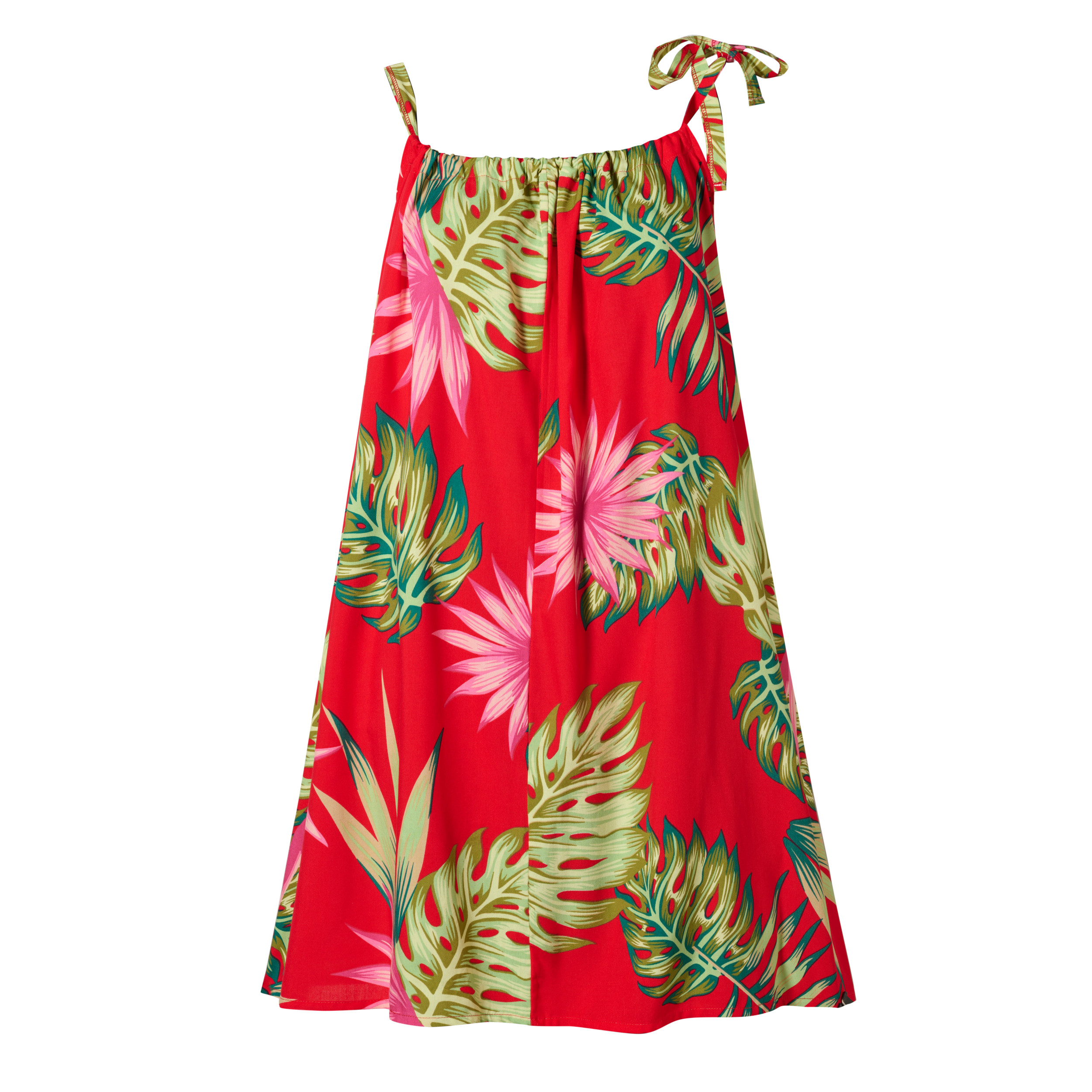 Vestido Mujer Lady First Largo Con Breteles Estampado Talle 42-48