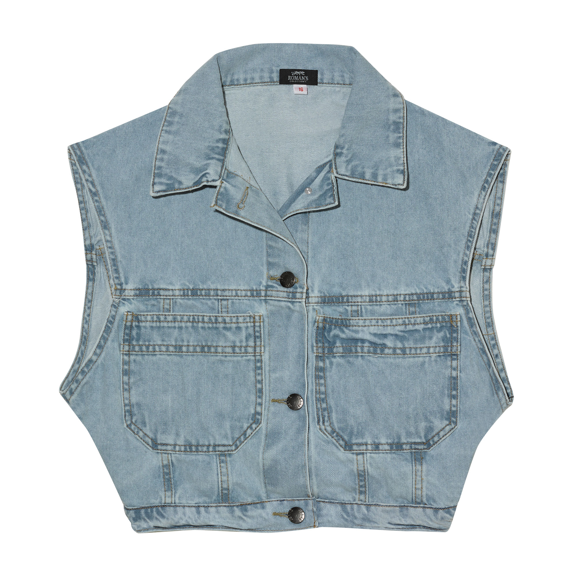 Chaleco Teen Romans Jean Talle 10-16