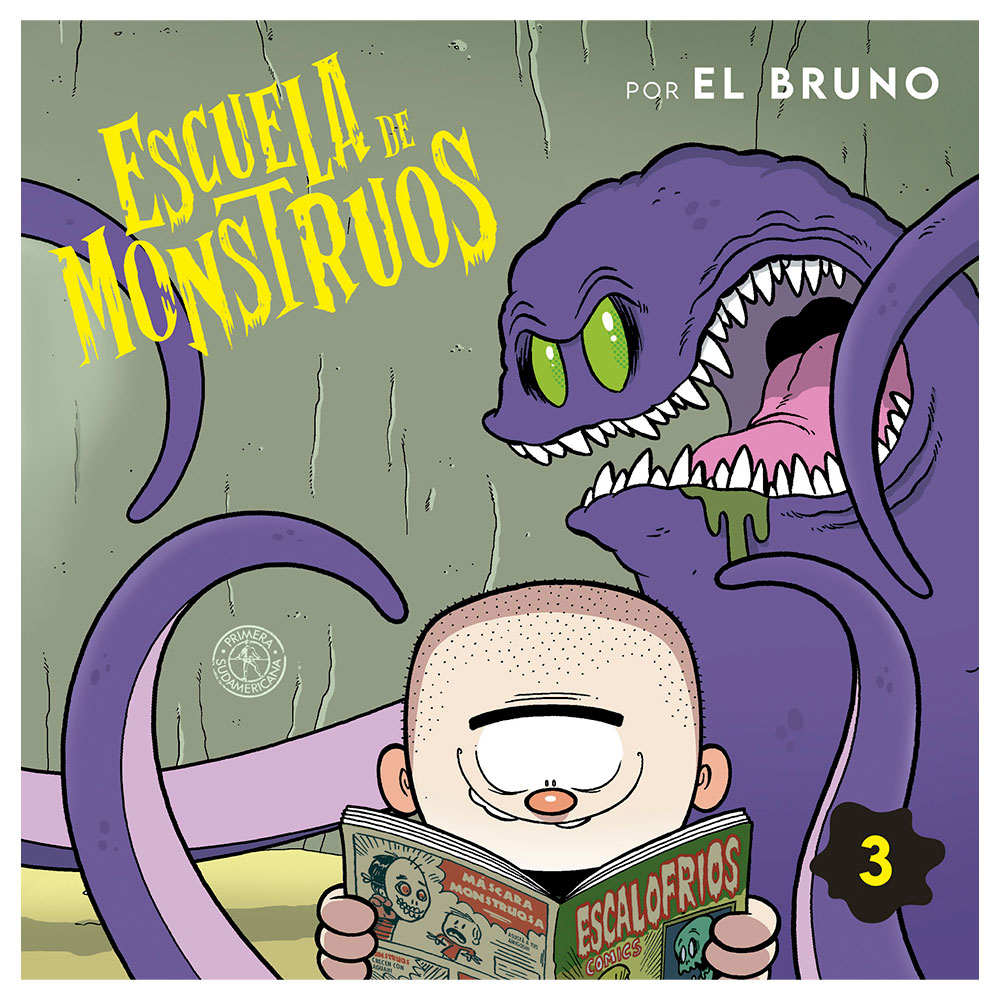 Libro Escuela De Monstruos 3 Autor El Bruno