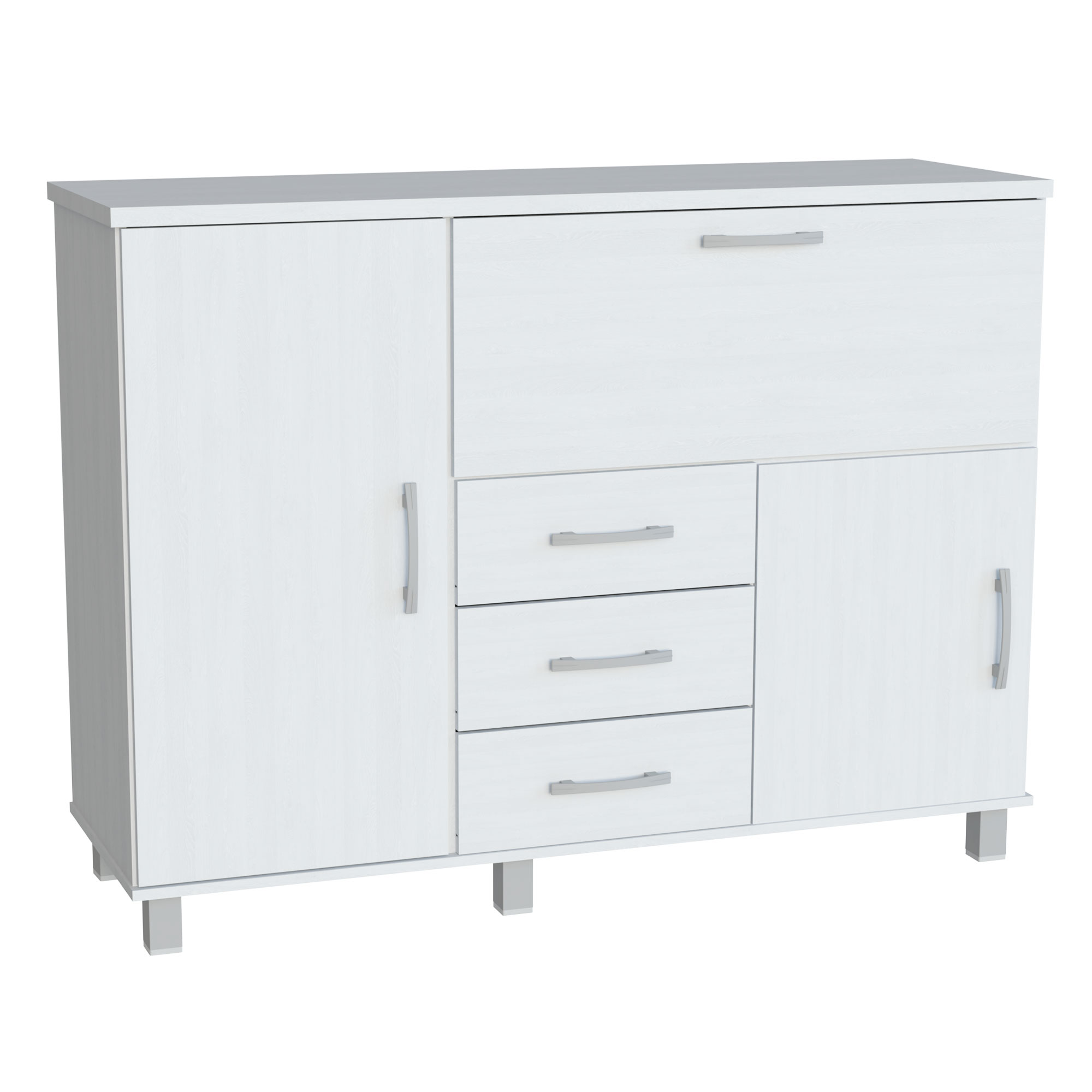 Organizador Muebles Orlandi 3 Estantes 3 Puertas Venecia