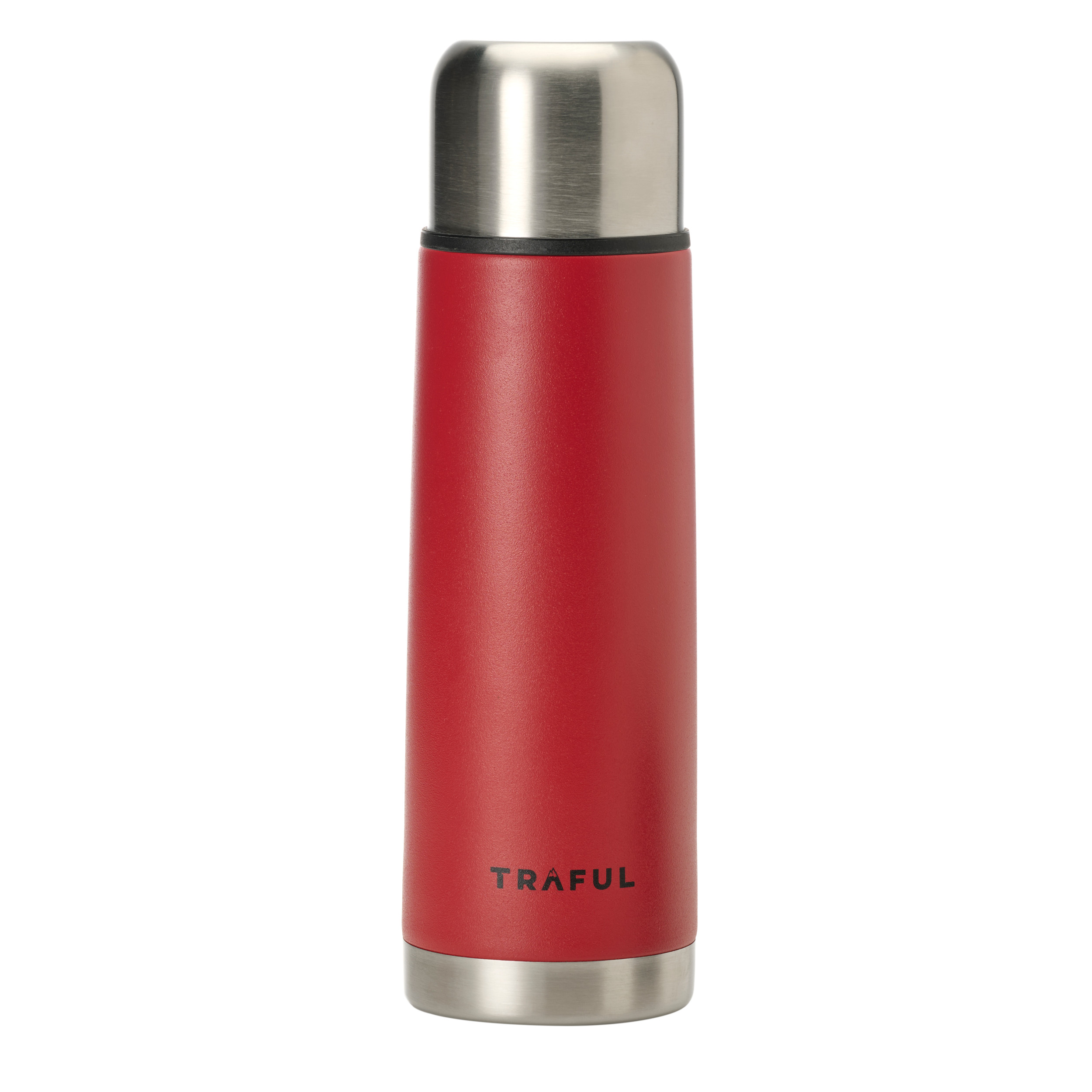 Termo Traful 0,75 Lts Acero Inoxidable Rojo