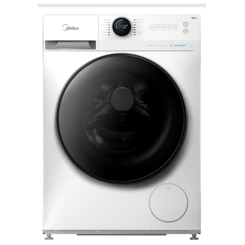 Lavarropas Midea Carga Frontal 8 Kg MF200W80WB/W-A1