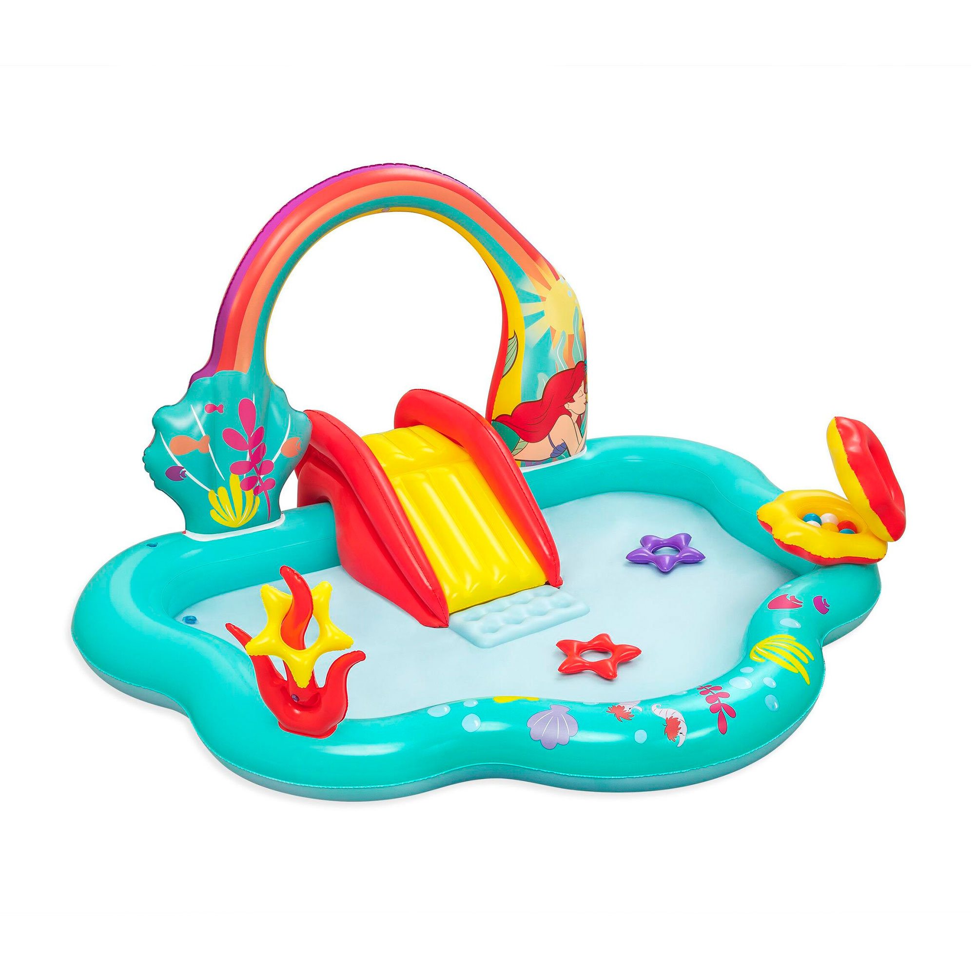 Playcenter Inflable Bestway Sirenas 221x193x117cm