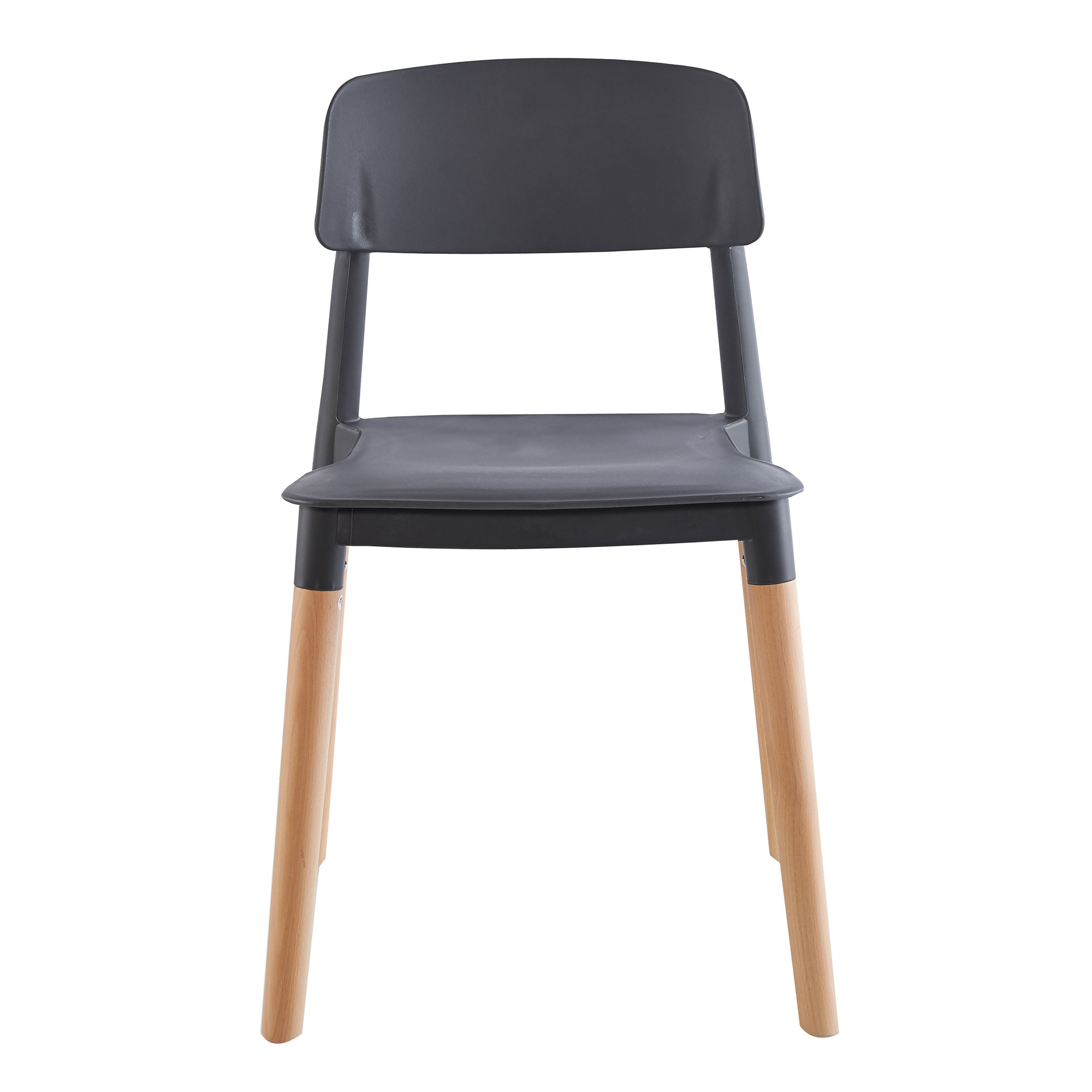 Silla de Diseño Cardiff Gris Oscuro x 4 Unidades