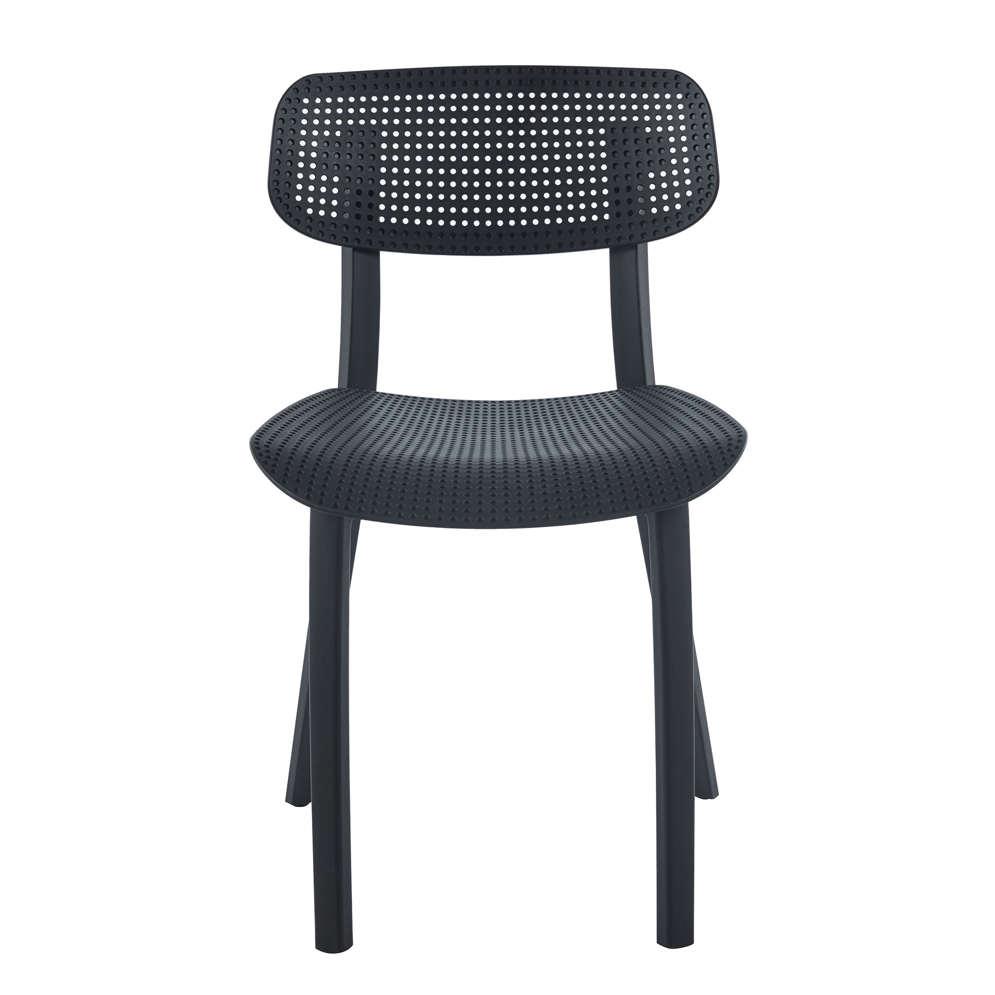 Silla de Diseño York Negra x 4 Unidades