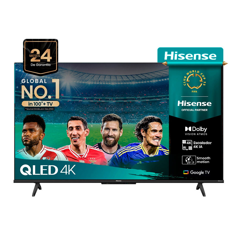 Tv 65" Hisense QLED 4K UHD Google 9165Q6N