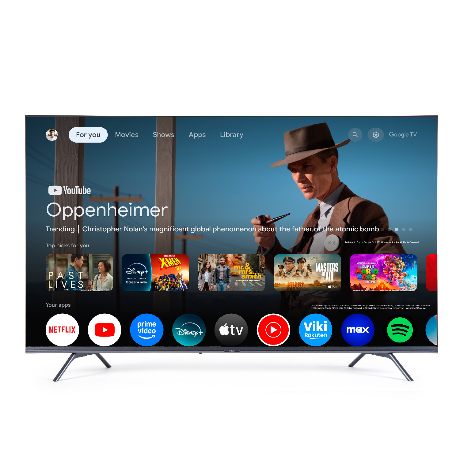 TV 50" BGH UHD Google B5024US6G