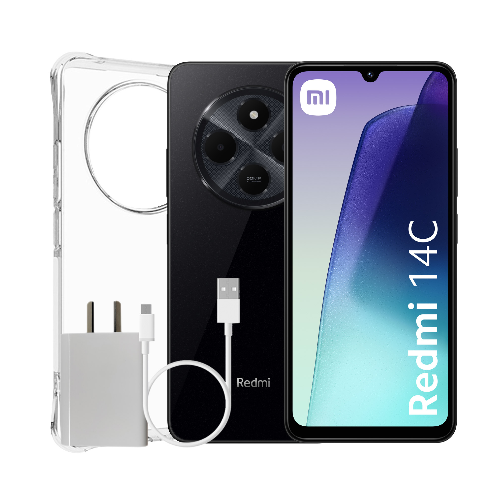 Celular Xiaomi Redmi 14C 128GB Negro