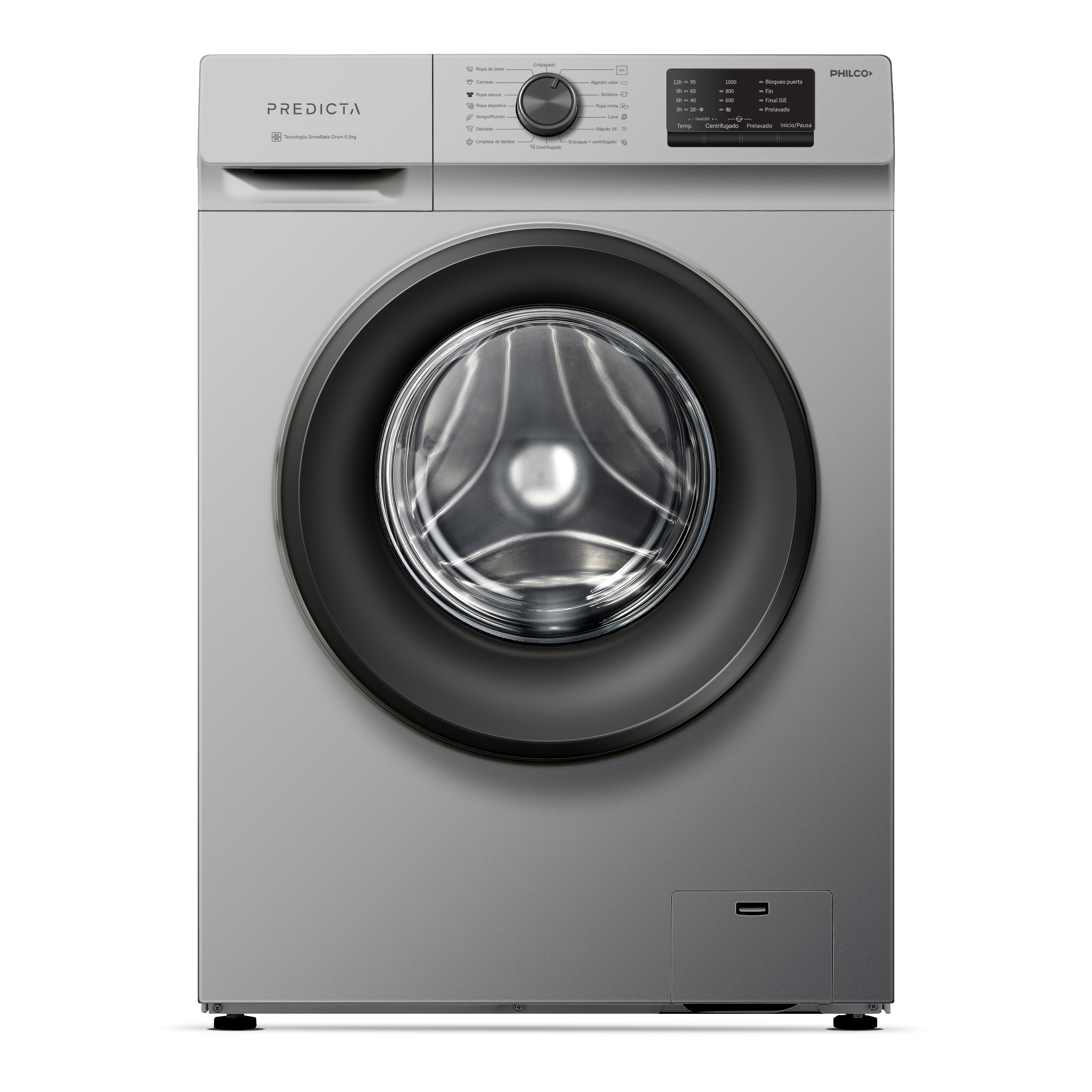 Lavarropas Philco Predicta Carga Frontal 6,5 Kg PHLF6510P2