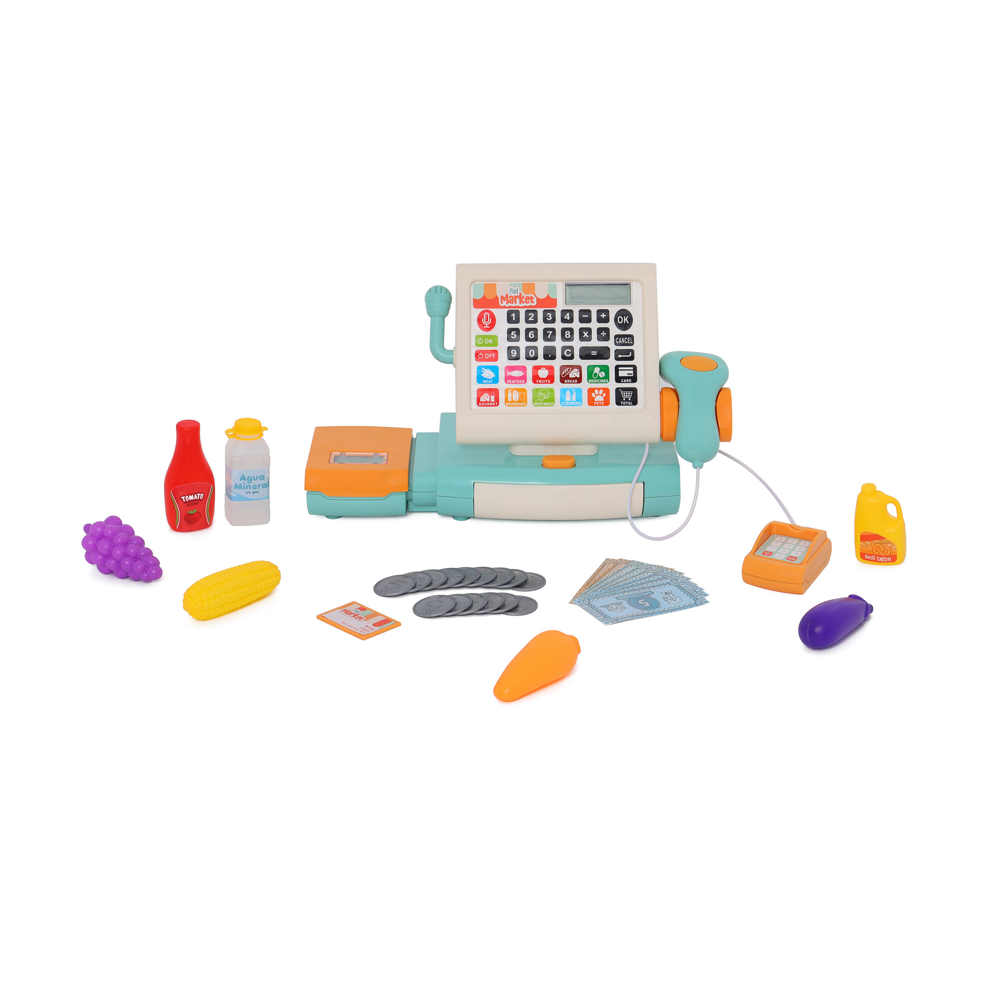 Caja Registradora con 32 Accesorios