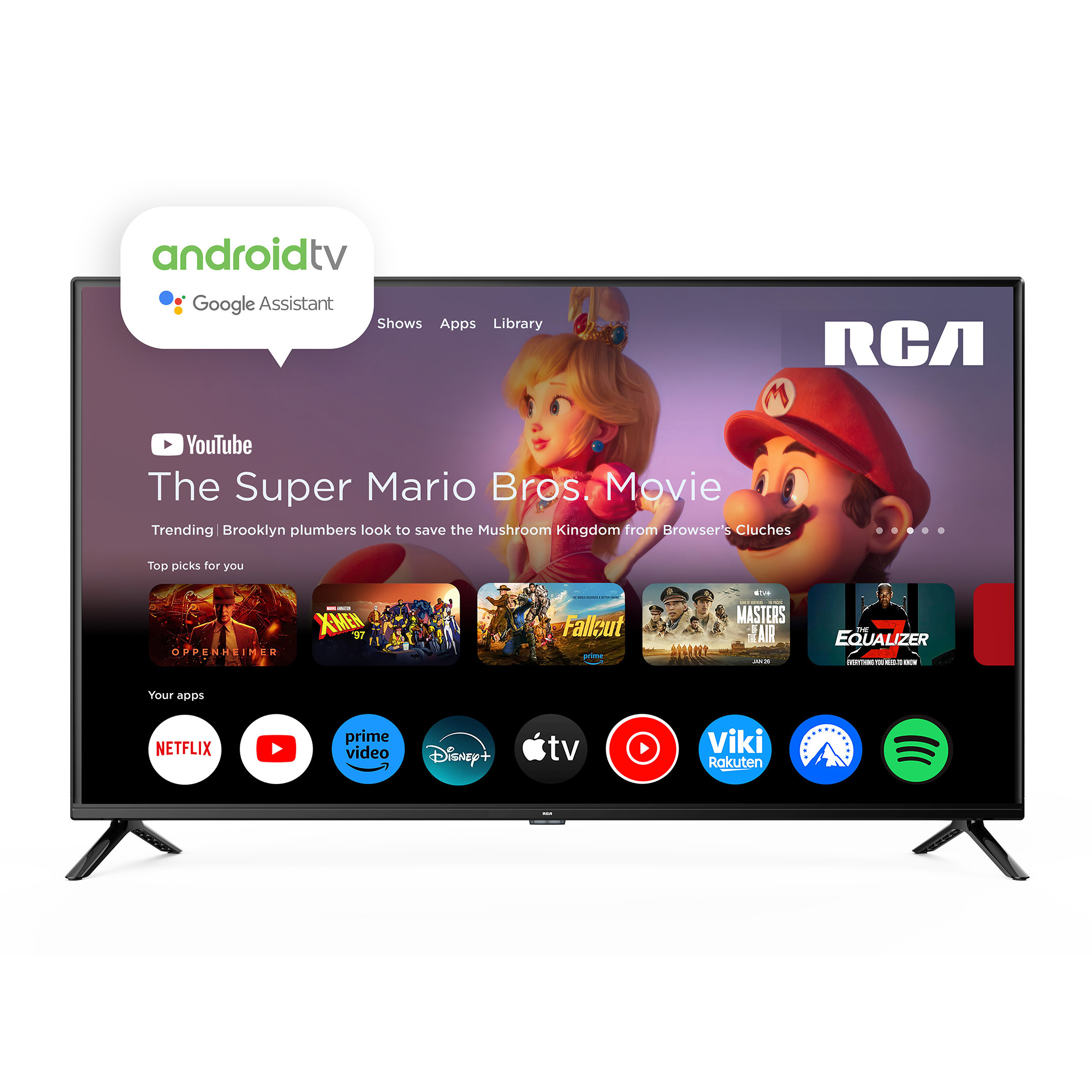 Tv 65" RCA 4K UHD Android C65AND-F