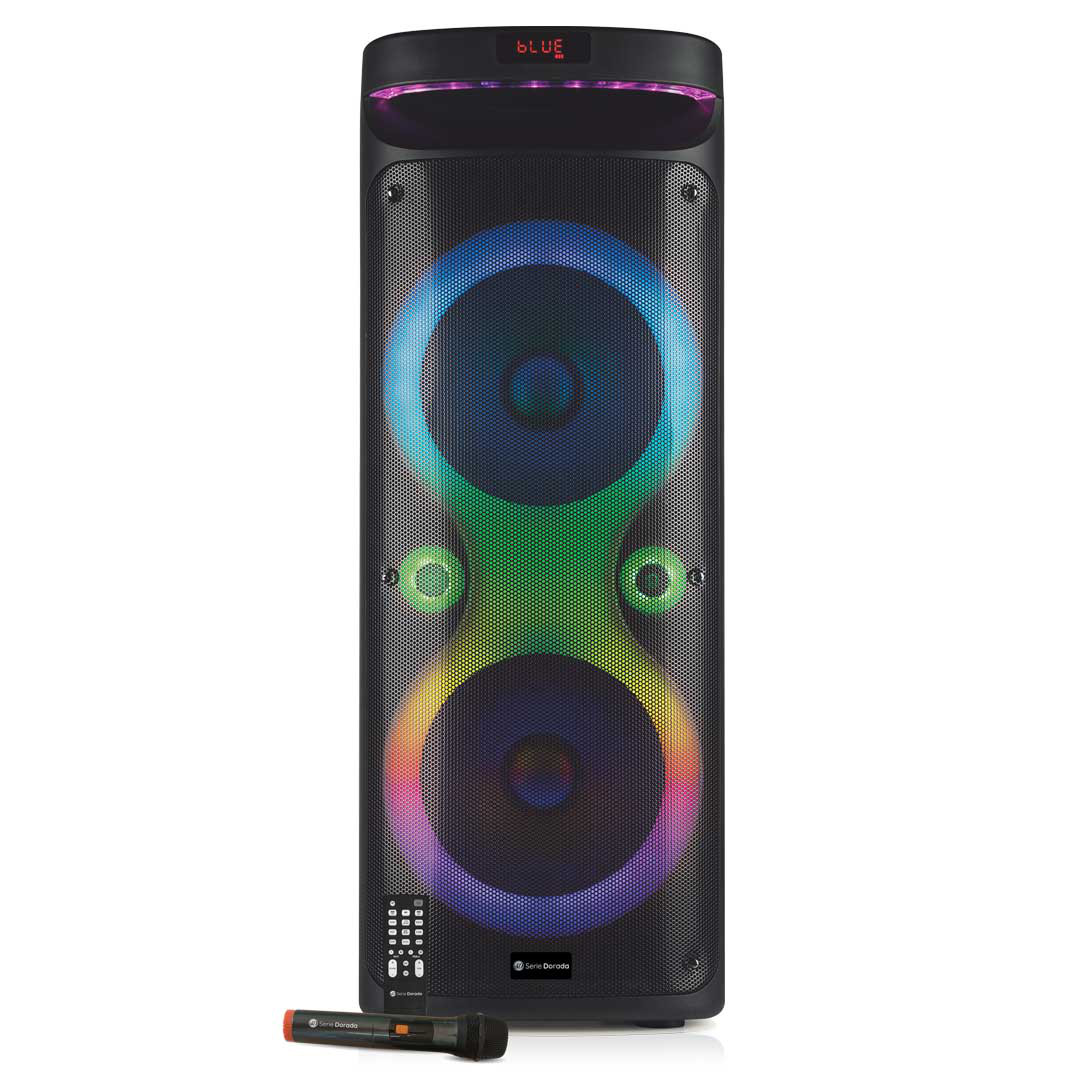 Parlante Bluetooth Serie Dorada 40W SD-210