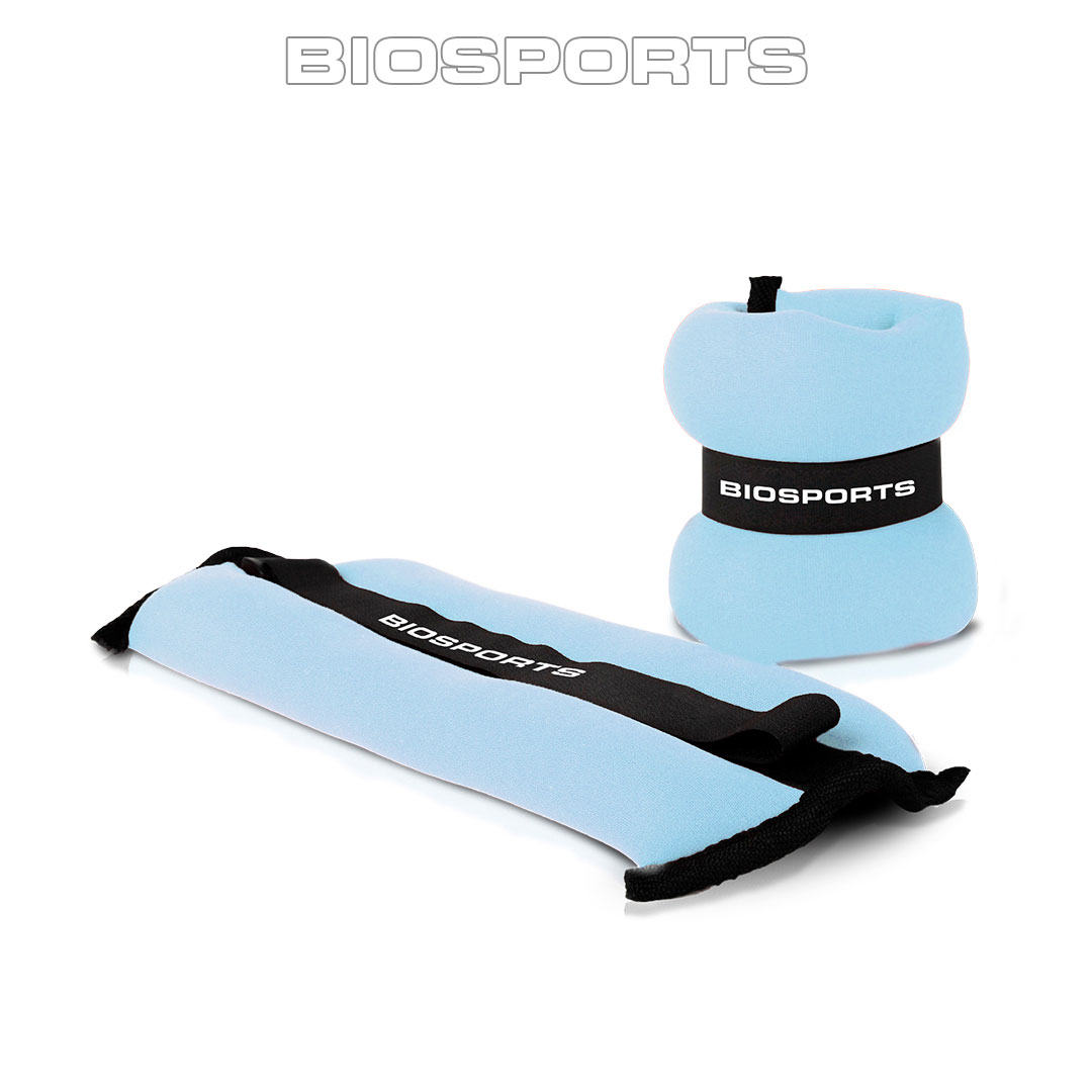 Par de Tobilleras 1,5 Kg Biosports