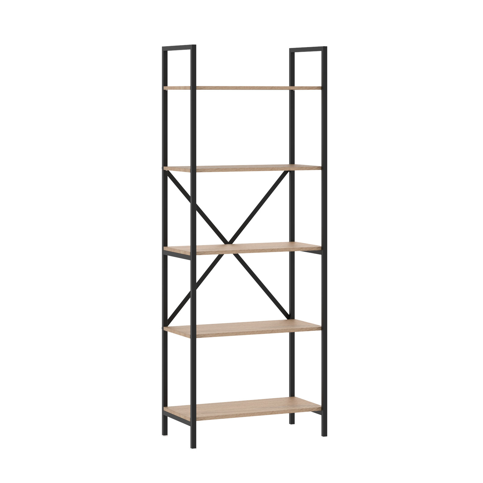 Estantería Dielfe Bardolino y Negra EST064