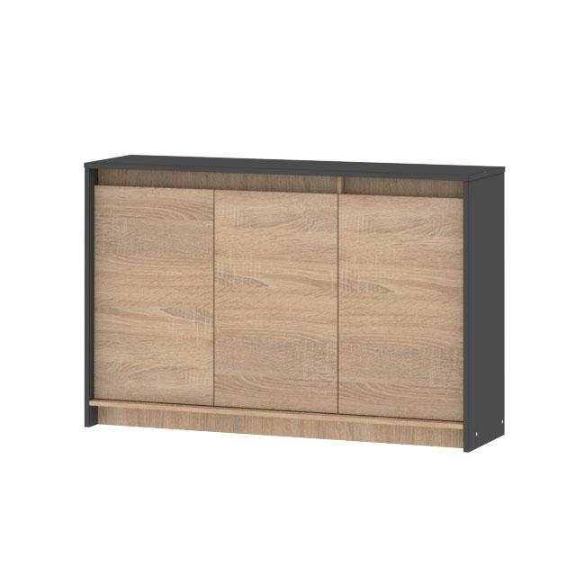 Bahiut Dielfe 3 Puertas 130 Cm