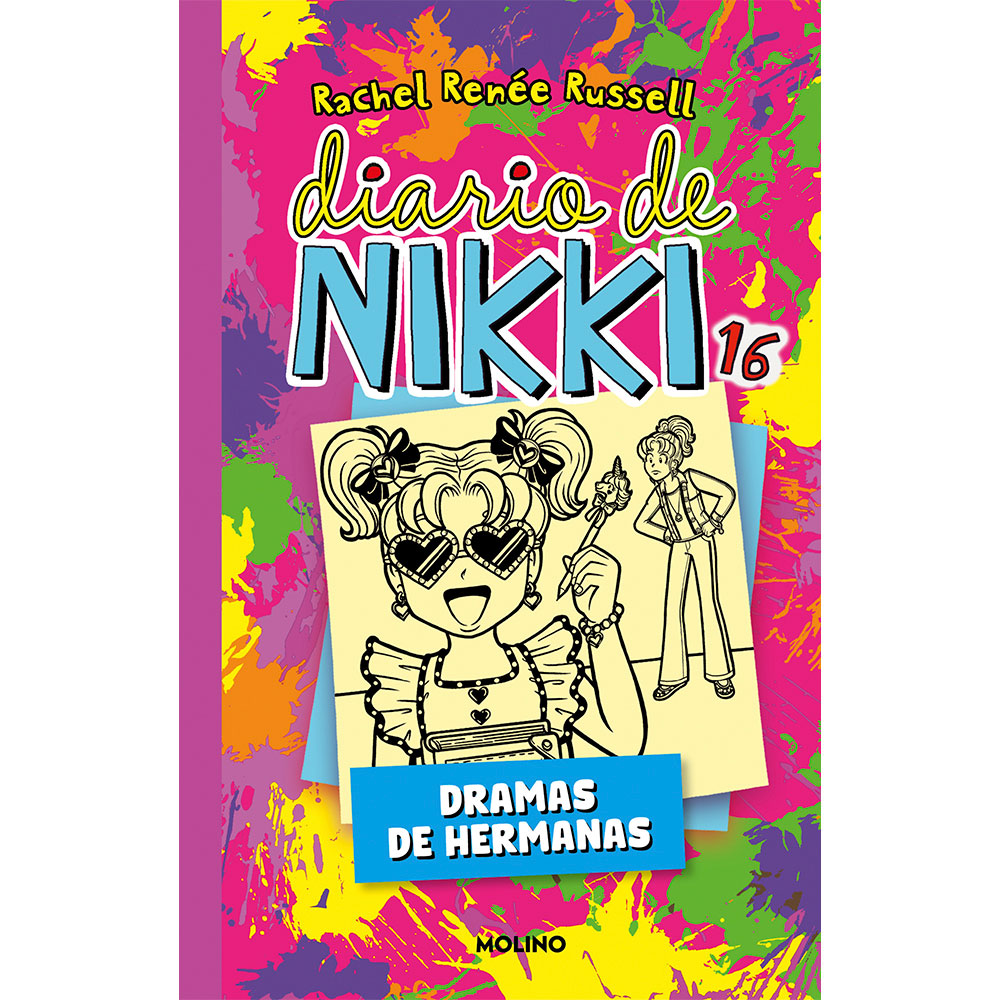 Libro Diario de Nikki 16: Dramas de Hermanas Autor Rachel Reneé Russell