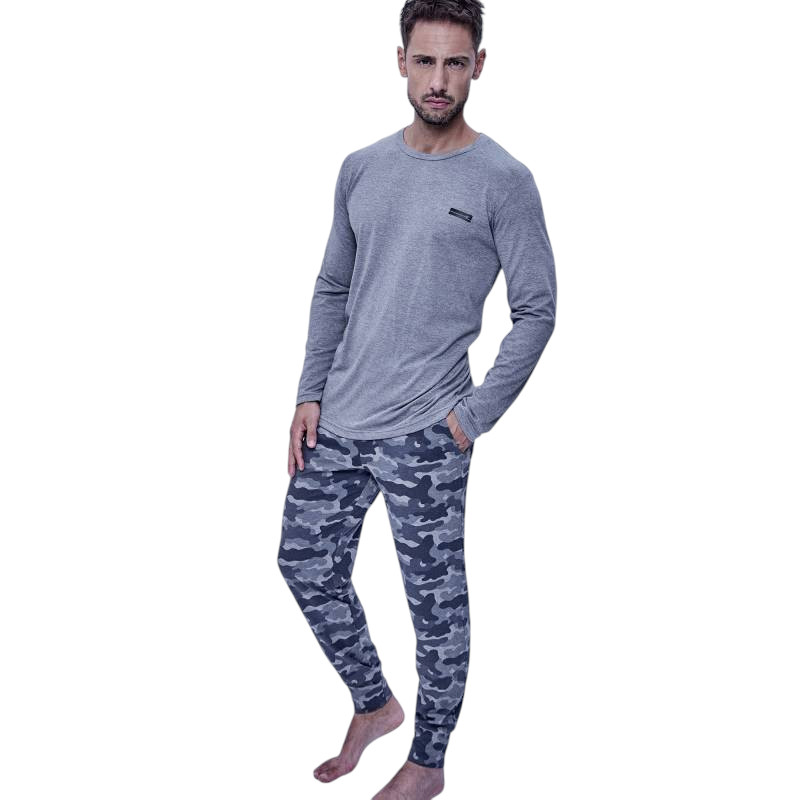 Pijama Hombre Eyelit Camuflado Talle S-XXL
