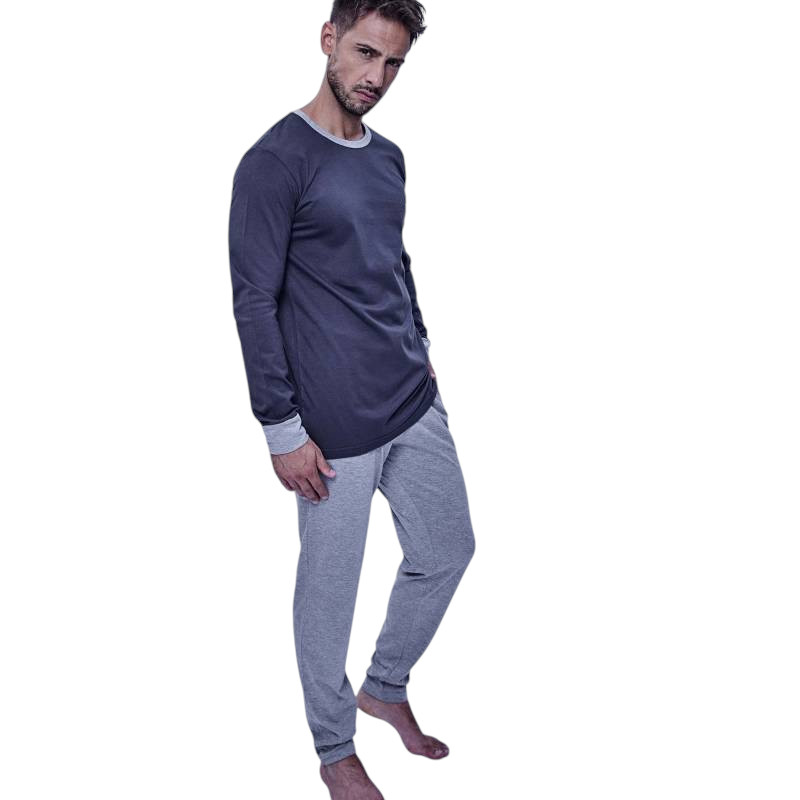 Pijama Hombre Eyelit Estampado Talle S-XXL