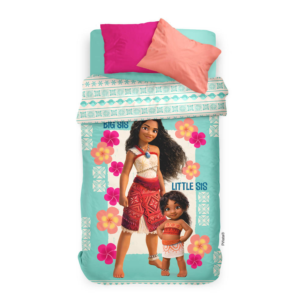 Acolchado Reversible Poliéster Piñata Moana 240x155