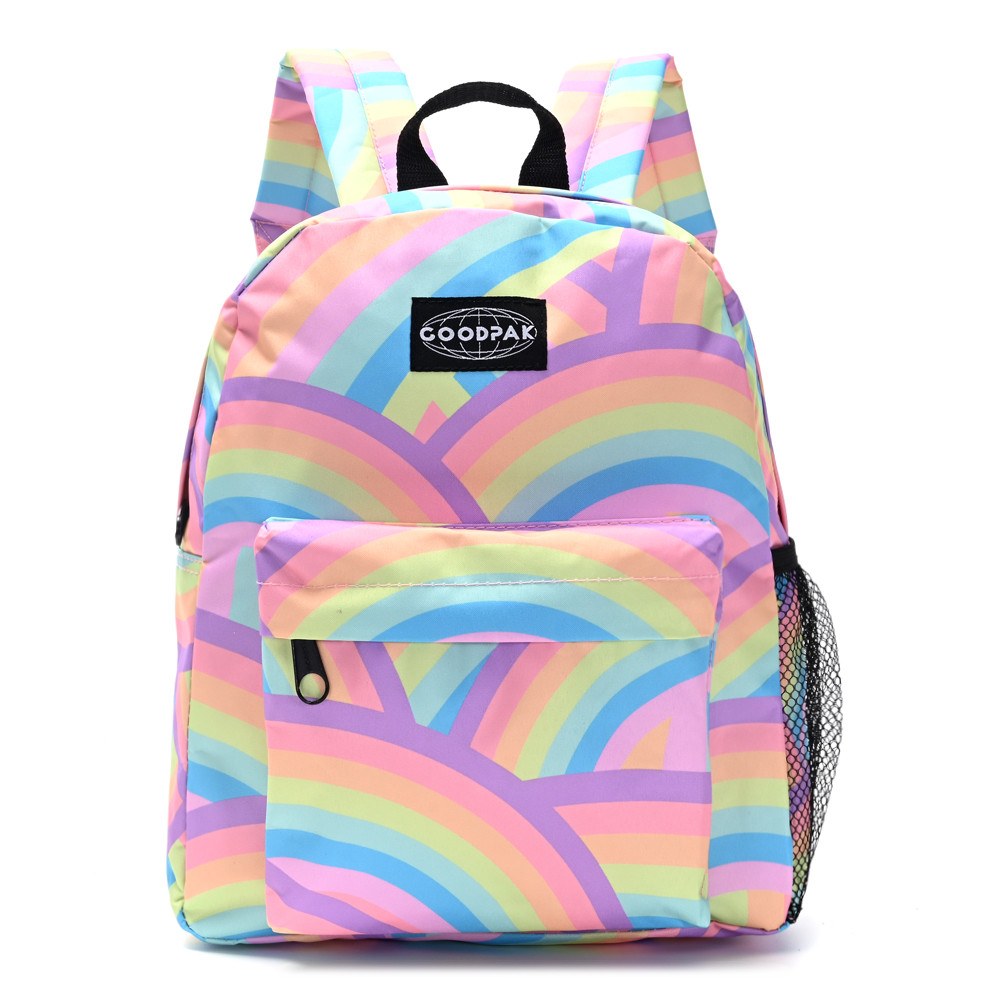 Mochila Goodpack Estampada Arcoiris 31x27x10,5cm