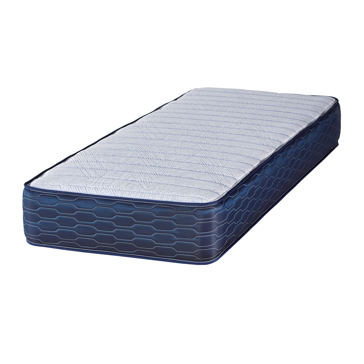 Colchón de Resortes 1 Plaza 190x090x23 Blue Star Suavestar