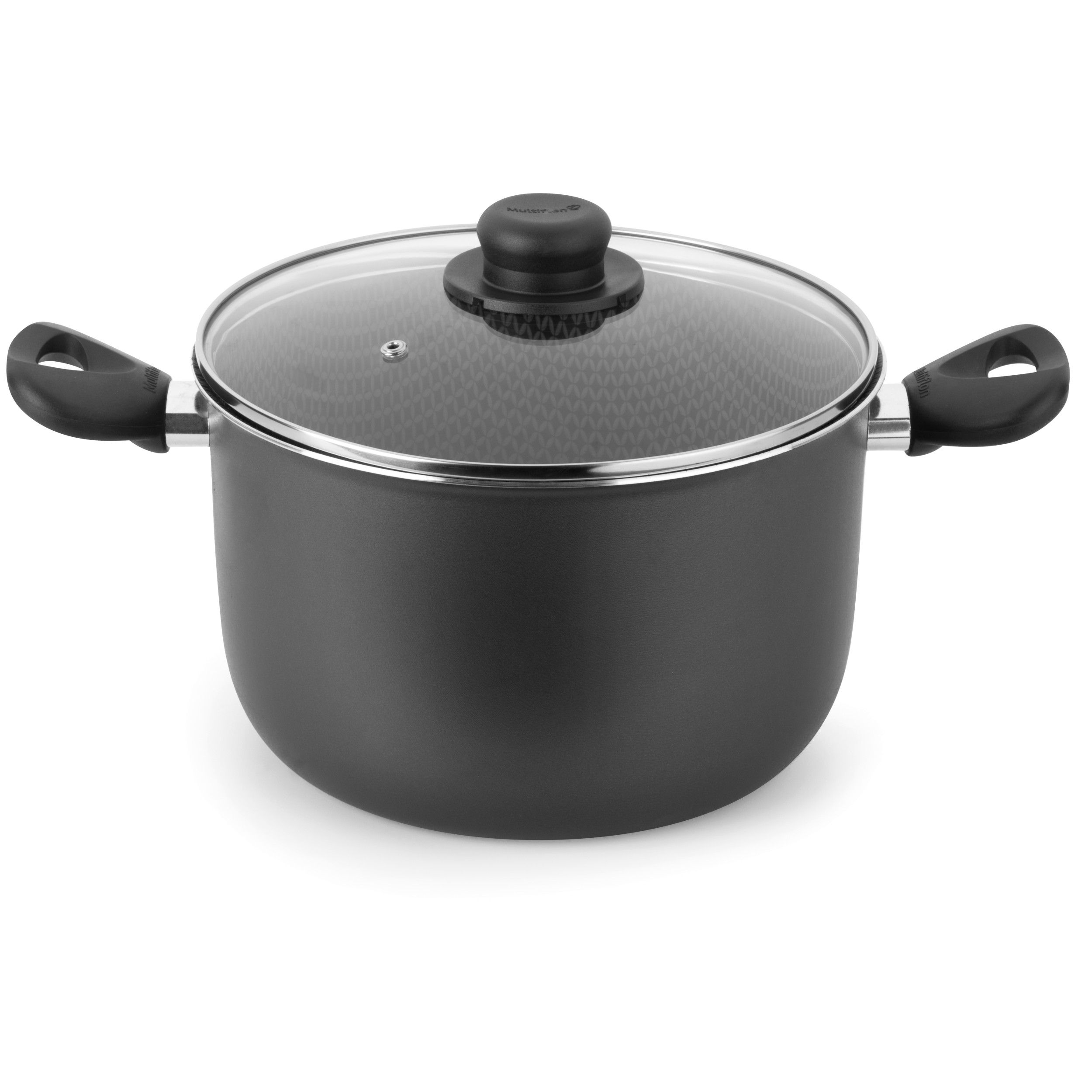 Olla Multiflon de Aluminio 26 cm Negro