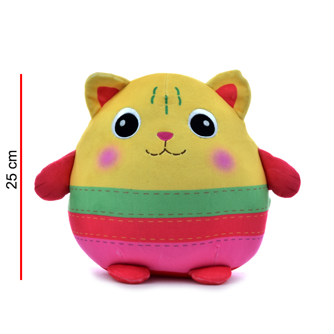 Peluche redondo Gato Almohada La Casa de Gabby 25CM