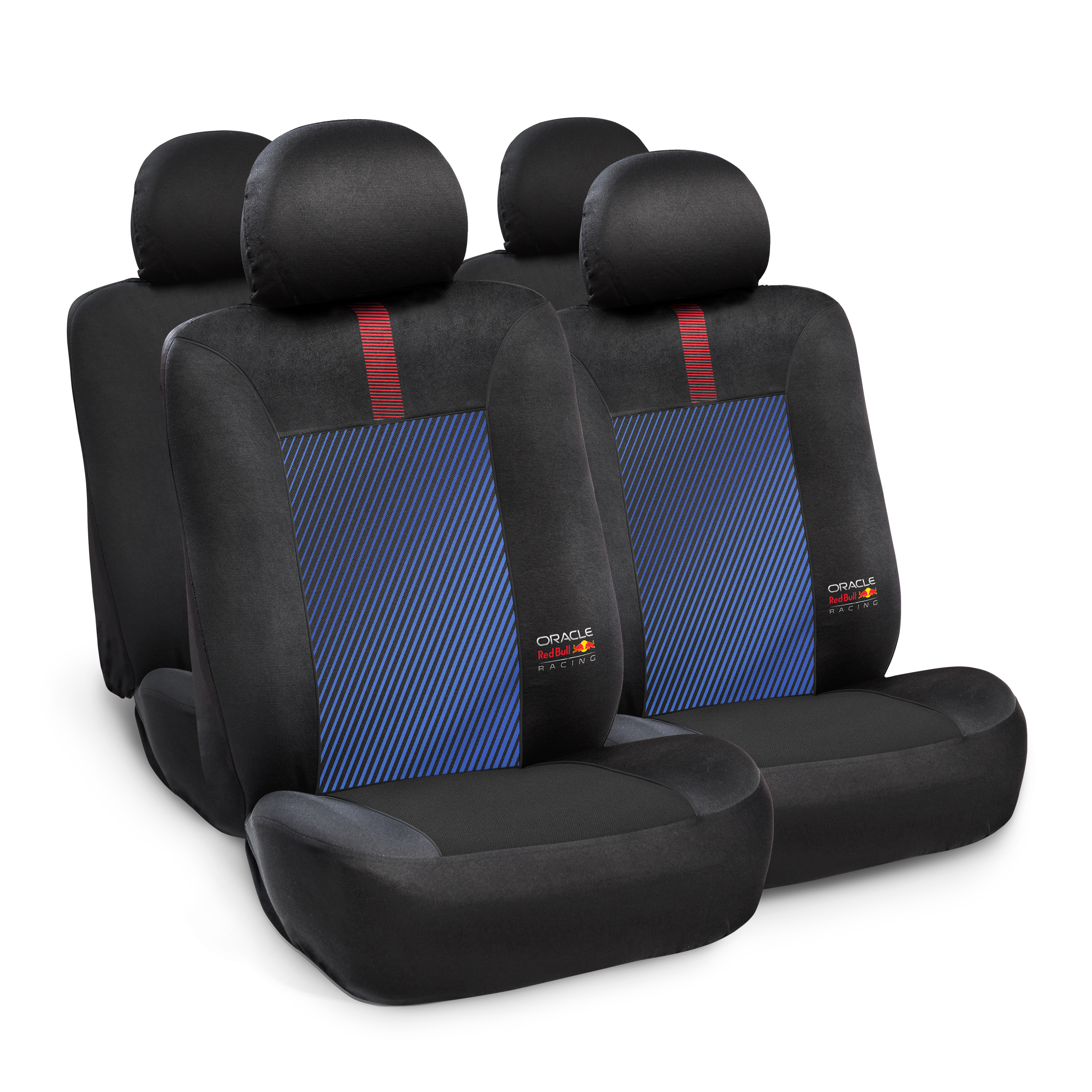 Juego de Fundas Cubre Asientos Auto de Tela Redbull