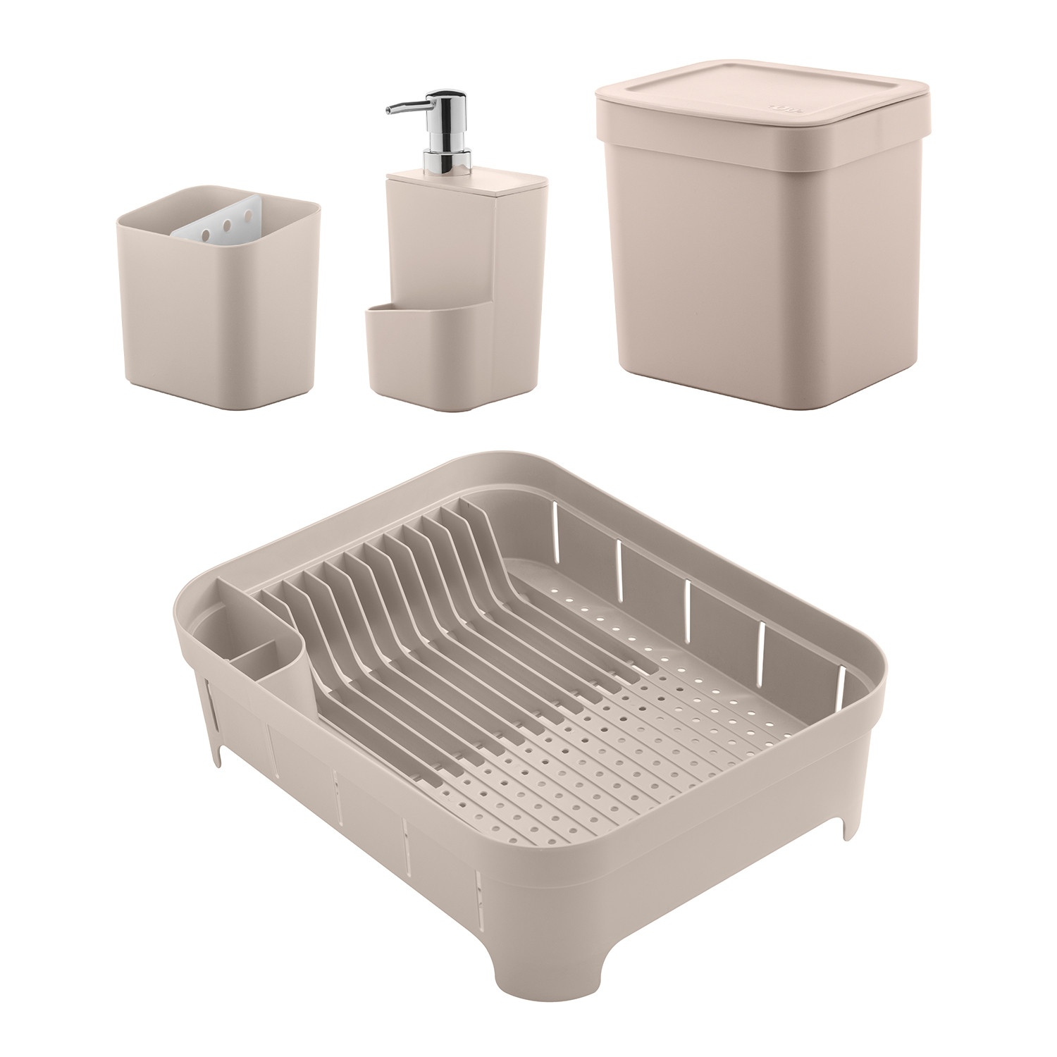 Kit Organizador OU Trium x5 Beige