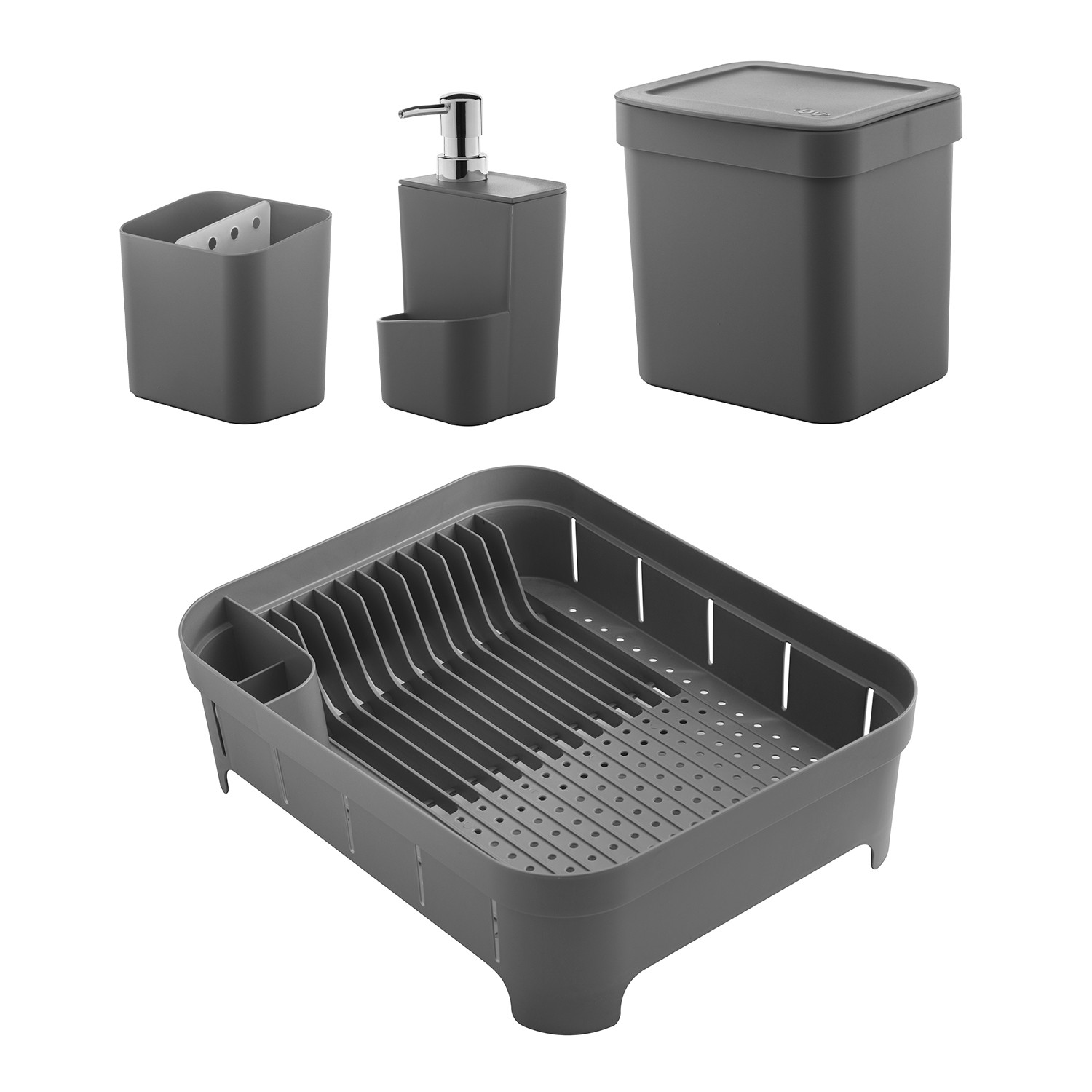 Kit Organizador OU Trium x5 Gris