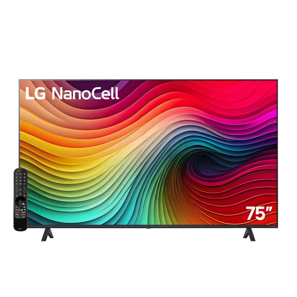 Tv 75" LG 4K UHD AI Gen7 75NANO80TSA